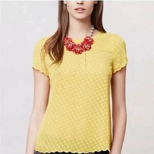 Anthropologie Maeve shirt size 0